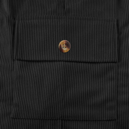 Herren-Cargo-Shorts mit Cord-Textur – Sommer-Utility-Shorts mit entspannter Passform | CFT-1 