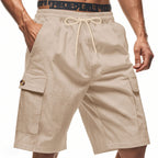 Herren-Cargo-Shorts mit Cord-Textur – Sommer-Utility-Shorts mit entspannter Passform | CFT-1 