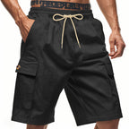 Herren-Cargo-Shorts mit Cord-Textur – Sommer-Utility-Shorts mit entspannter Passform | CFT-1 