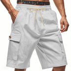 Herren-Cargo-Shorts mit Cord-Textur – Sommer-Utility-Shorts mit entspannter Passform | CFT-1 