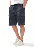 Herren-Cargo-Shorts mit Cord-Textur – Sommer-Utility-Shorts mit entspannter Passform | CFT-1 