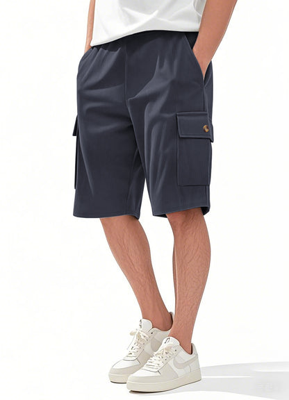 Herren-Cargo-Shorts mit Cord-Textur – Sommer-Utility-Shorts mit entspannter Passform | CFT-1 