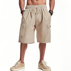 Herren-Cargo-Shorts mit Cord-Textur – Sommer-Utility-Shorts mit entspannter Passform | CFT-1 