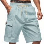 Herren-Cargo-Shorts mit Cord-Textur – Sommer-Utility-Shorts mit entspannter Passform | CFT-1 