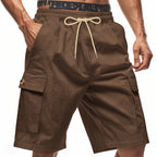 Herren-Cargo-Shorts mit Cord-Textur – Sommer-Utility-Shorts mit entspannter Passform | CFT-1 