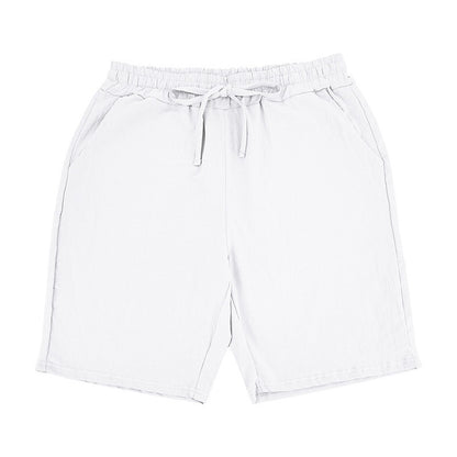Herren Sommer Leinen Kapuzenhemd &amp; Shorts Set Leichtes Casual Beachwear Set | CW15 