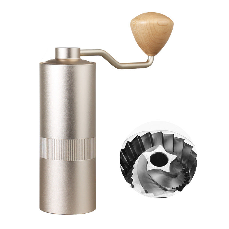 Premium-Kaffeemühle – 15 g tragbares Handkurbel-Kaffeemühlen-Geschenkset | 15G-NB2024 