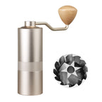 Premium-Kaffeemühle – 15 g tragbares Handkurbel-Kaffeemühlen-Geschenkset | 15G-NB2024 