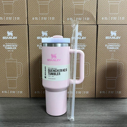 STANLEY 304 Edelstahlbecher mit Strohhalm | Stanley01 