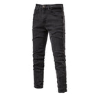 Herren Jeans Hosen Lässige Herbst Männliche Zerrissene Skinny Stretch Hose | ZH10 