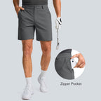 5-Zoll-Cargo-Shorts für Herren – Mehrere Taschen, lockere Passform, sommerlicher Outdoor-Style | DK7221 