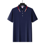 Schnelltrocknendes Golf-Poloshirt für Herren – Kurzarm-Sommer-Business-Casual-Oberteil | DS-2108
