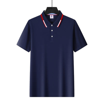 Schnelltrocknendes Golf-Poloshirt für Herren – Kurzarm-Sommer-Business-Casual-Oberteil | DS-2108