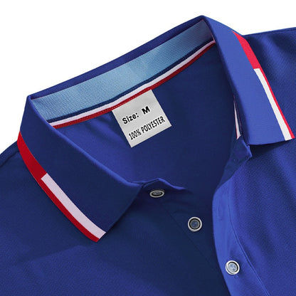 Schnelltrocknendes Golf-Poloshirt für Herren – Kurzarm-Sommer-Business-Casual-Oberteil | DS-2108