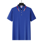 Schnelltrocknendes Golf-Poloshirt für Herren – Kurzarm-Sommer-Business-Casual-Oberteil | DS-2108