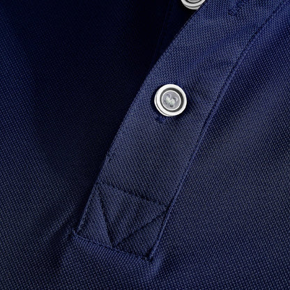 Schnelltrocknendes Golf-Poloshirt für Herren – Kurzarm-Sommer-Business-Casual-Oberteil | DS-2108