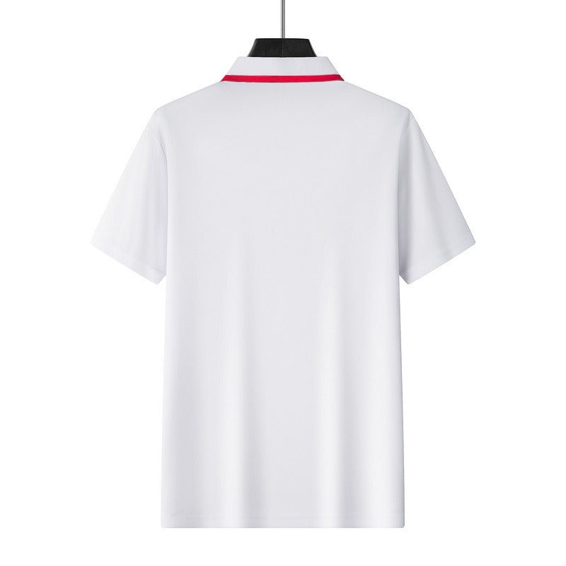 Schnelltrocknendes Golf-Poloshirt für Herren – Kurzarm-Sommer-Business-Casual-Oberteil | DS-2108