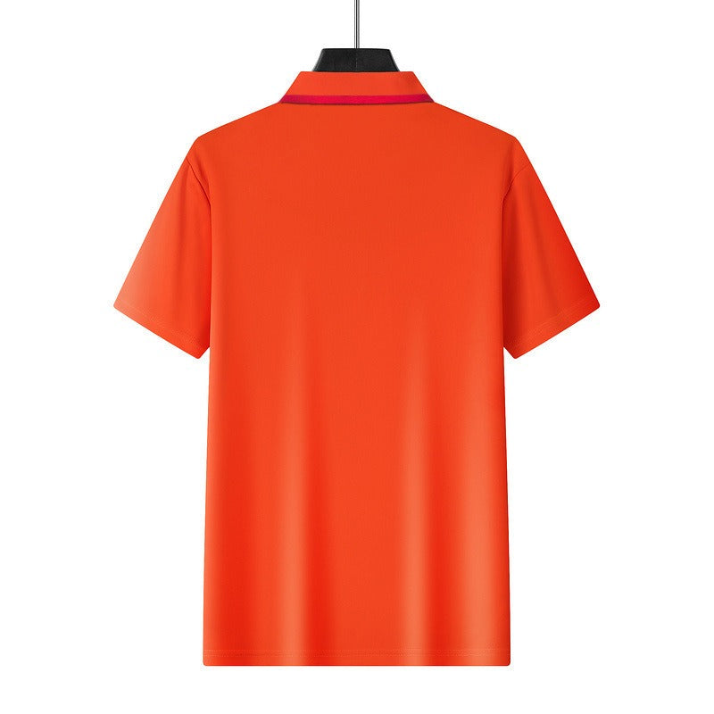 Schnelltrocknendes Golf-Poloshirt für Herren – Kurzarm-Sommer-Business-Casual-Oberteil | DS-2108