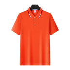 Schnelltrocknendes Golf-Poloshirt für Herren – Kurzarm-Sommer-Business-Casual-Oberteil | DS-2108