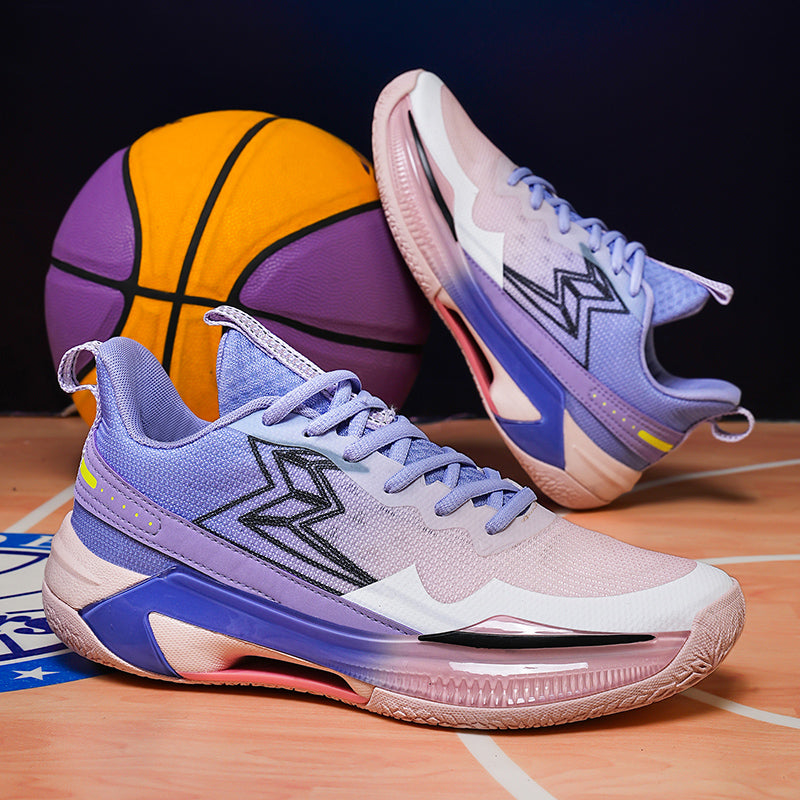 Bunte, fliegende, gewebte Basketball-Sneaker für Herren, hochelastisch, atmungsaktiv, Laufschuhe | 6805