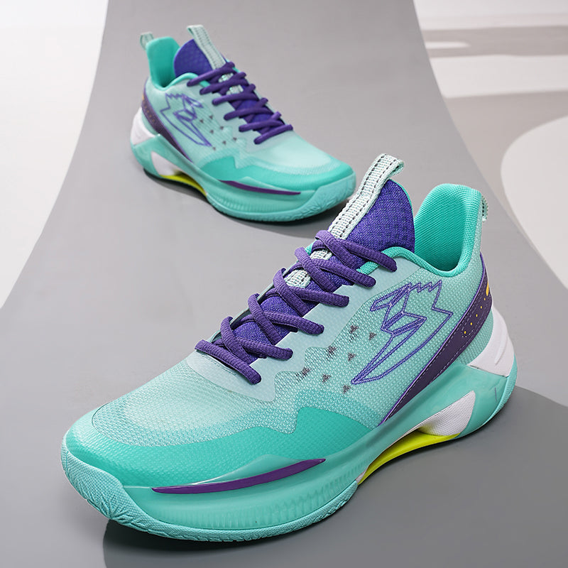 Bunte, fliegende, gewebte Basketball-Sneaker für Herren, hochelastisch, atmungsaktiv, Laufschuhe | 6805