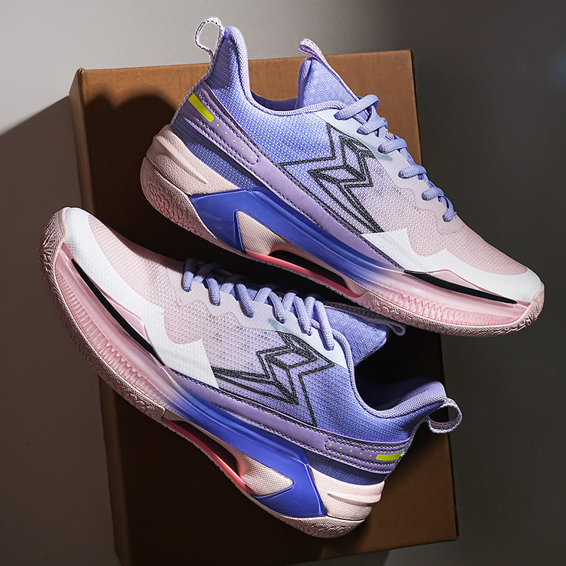 Bunte, fliegende, gewebte Basketball-Sneaker für Herren, hochelastisch, atmungsaktiv, Laufschuhe | 6805