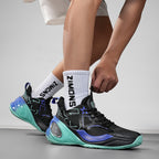 Hochleistungs-Basketballschuhe für Herren – Nahtlose Strick-Court-Sneaker | A500 