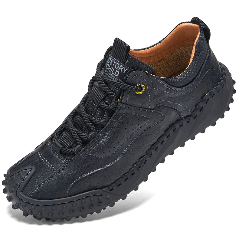 Mocassins de sport rétro décontractés et tendance pour hommes, chaussures de randonnée à enfiler pour loisirs | 91033 