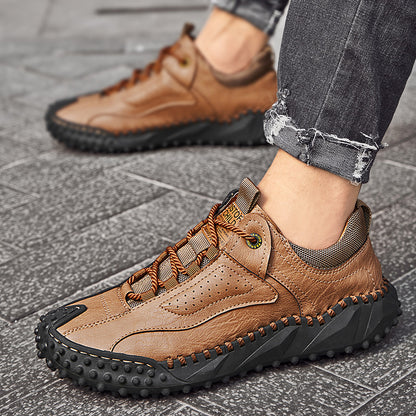 Mocassins de sport rétro décontractés et tendance pour hommes, chaussures de randonnée à enfiler pour loisirs | 91033 