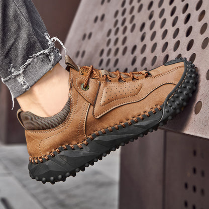 Mocassins de sport rétro décontractés et tendance pour hommes, chaussures de randonnée à enfiler pour loisirs | 91033 