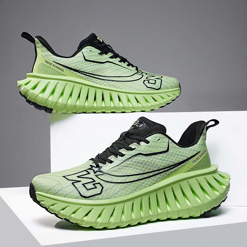 Carbon Plate Laufschuhe für Herren – Leicht &amp; Atmungsaktiv mit TPU-Zwischensohle | A396 