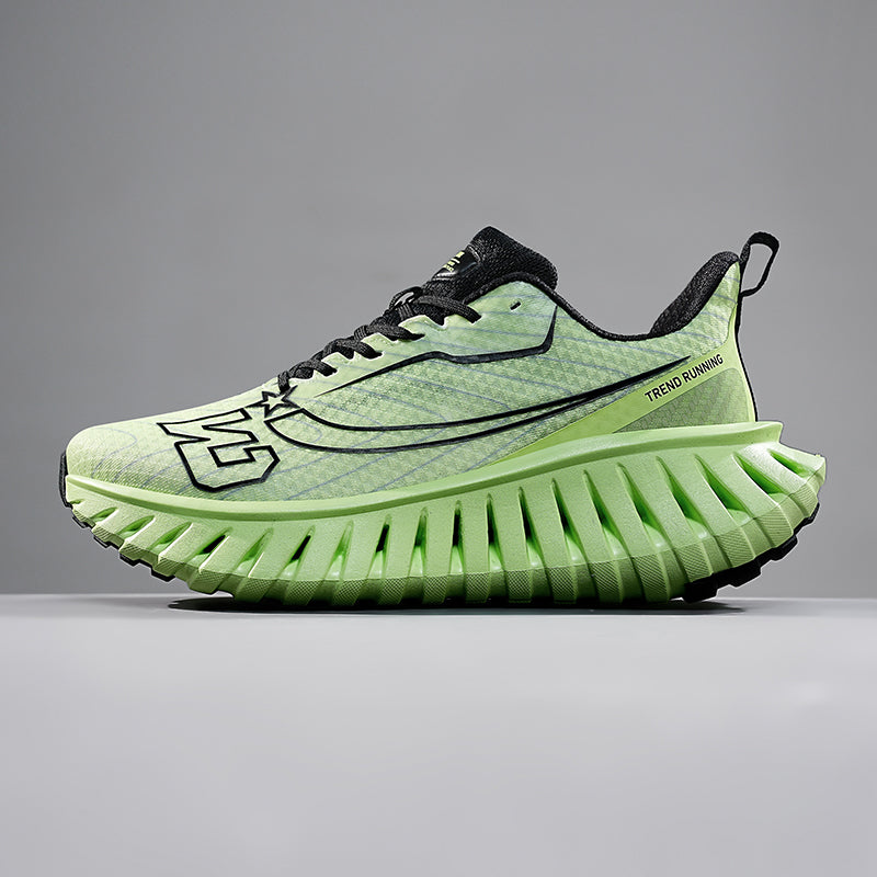 Carbon Plate Laufschuhe für Herren – Leicht &amp; Atmungsaktiv mit TPU-Zwischensohle | A396 