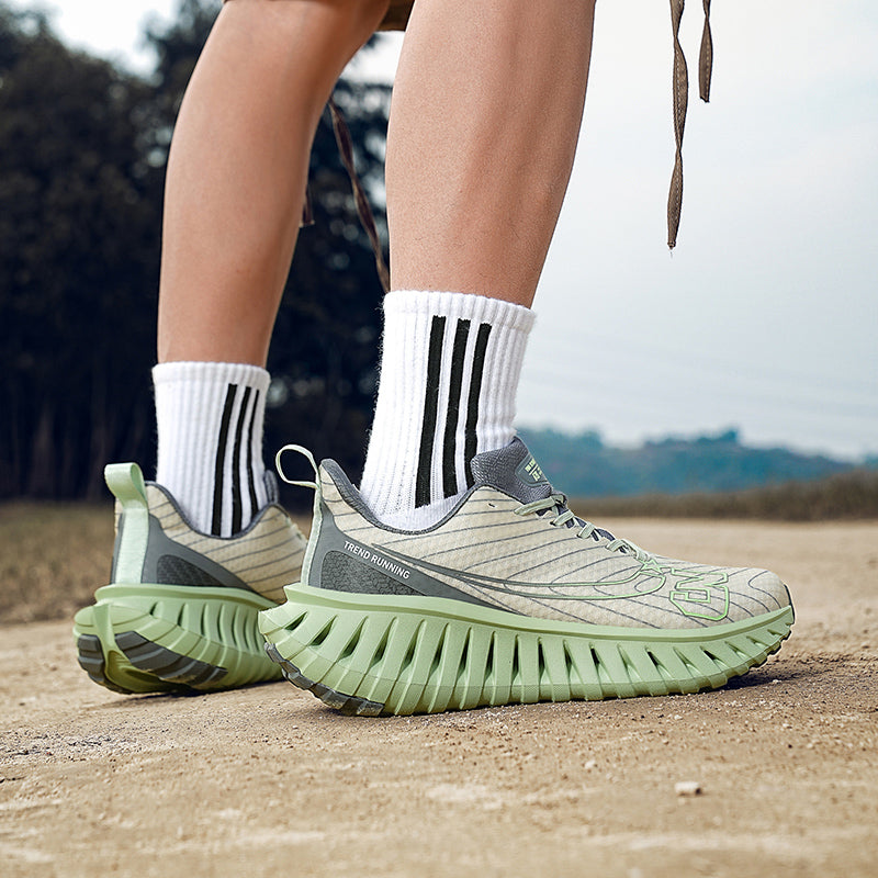 Carbon Plate Laufschuhe für Herren – Leicht &amp; Atmungsaktiv mit TPU-Zwischensohle | A396 