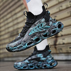 Herren Flyknit Sports AIRMAX Schuhe Atmungsaktive Blade Laufschuhe mit trendigem Mesh-Design | 2188