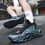 Herren Flyknit Sports AIRMAX Schuhe Atmungsaktive Blade Laufschuhe mit trendigem Mesh-Design | 2188