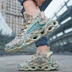 Herren Flyknit Sports AIRMAX Schuhe Atmungsaktive Blade Laufschuhe mit trendigem Mesh-Design | 2188