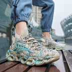 Herren Flyknit Sports AIRMAX Schuhe Atmungsaktive Blade Laufschuhe mit trendigem Mesh-Design | 2188