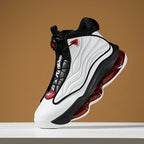 Herren High-Top Basketballschuhe mit Drehriemen &amp; Luftpolster – Street Sport Sneakers | A329 