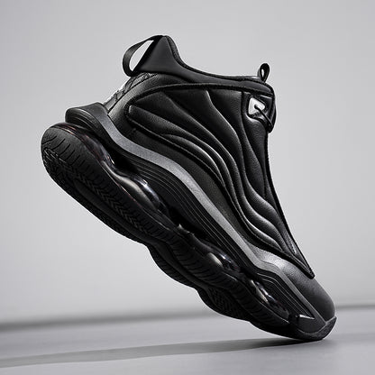 Herren High-Top Basketballschuhe mit Drehriemen &amp; Luftpolster – Street Sport Sneakers | A329 