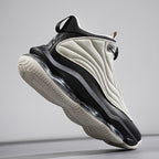 Herren High-Top Basketballschuhe mit Drehriemen &amp; Luftpolster – Street Sport Sneakers | A329 