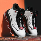 Herren High-Top Basketballschuhe mit Drehriemen &amp; Luftpolster – Street Sport Sneakers | A329 