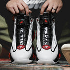 Herren High-Top Basketballschuhe mit Drehriemen &amp; Luftpolster – Street Sport Sneakers | A329 