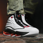 Herren High-Top Basketballschuhe mit Drehriemen &amp; Luftpolster – Street Sport Sneakers | A329 