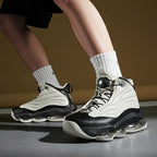 Herren High-Top Basketballschuhe mit Drehriemen &amp; Luftpolster – Street Sport Sneakers | A329 