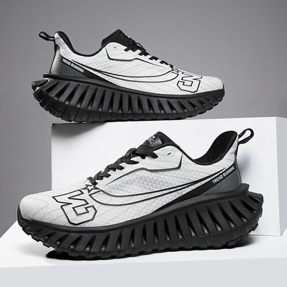 Carbon Plate Laufschuhe für Herren – Leicht &amp; Atmungsaktiv mit TPU-Zwischensohle | A396 
