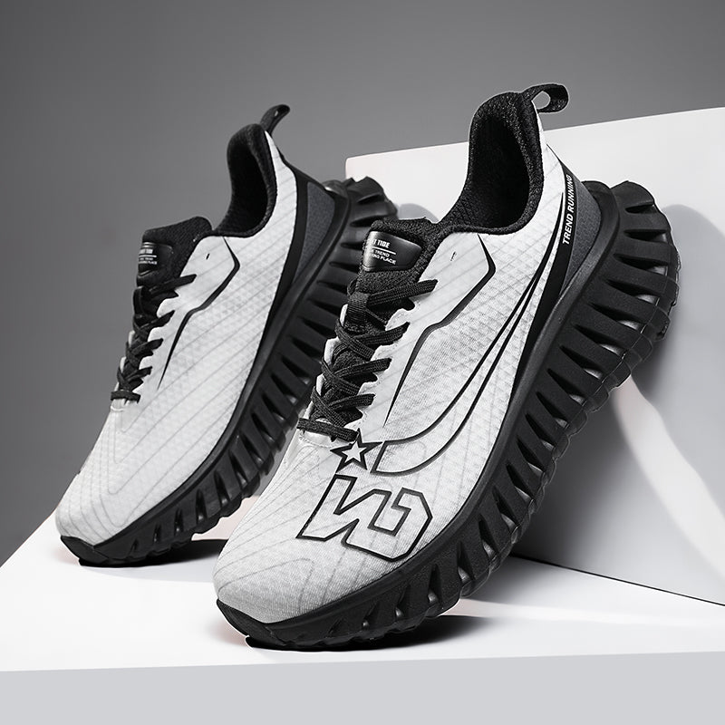 Carbon Plate Laufschuhe für Herren – Leicht &amp; Atmungsaktiv mit TPU-Zwischensohle | A396 