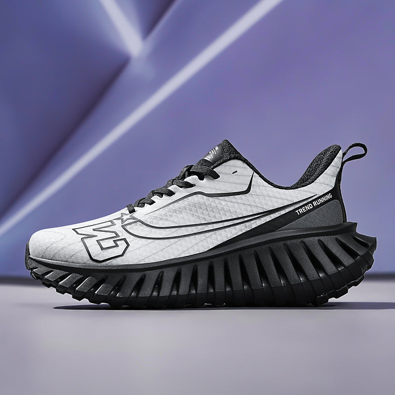 Carbon Plate Laufschuhe für Herren – Leicht &amp; Atmungsaktiv mit TPU-Zwischensohle | A396 