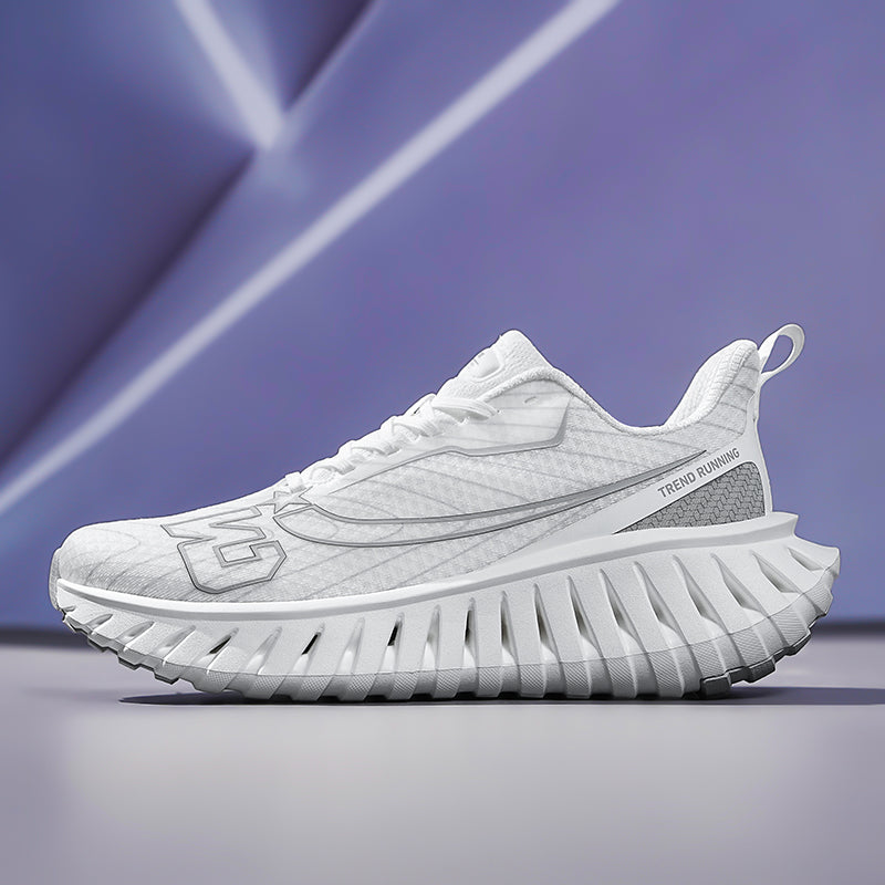 Carbon Plate Laufschuhe für Herren – Leicht &amp; Atmungsaktiv mit TPU-Zwischensohle | A396 