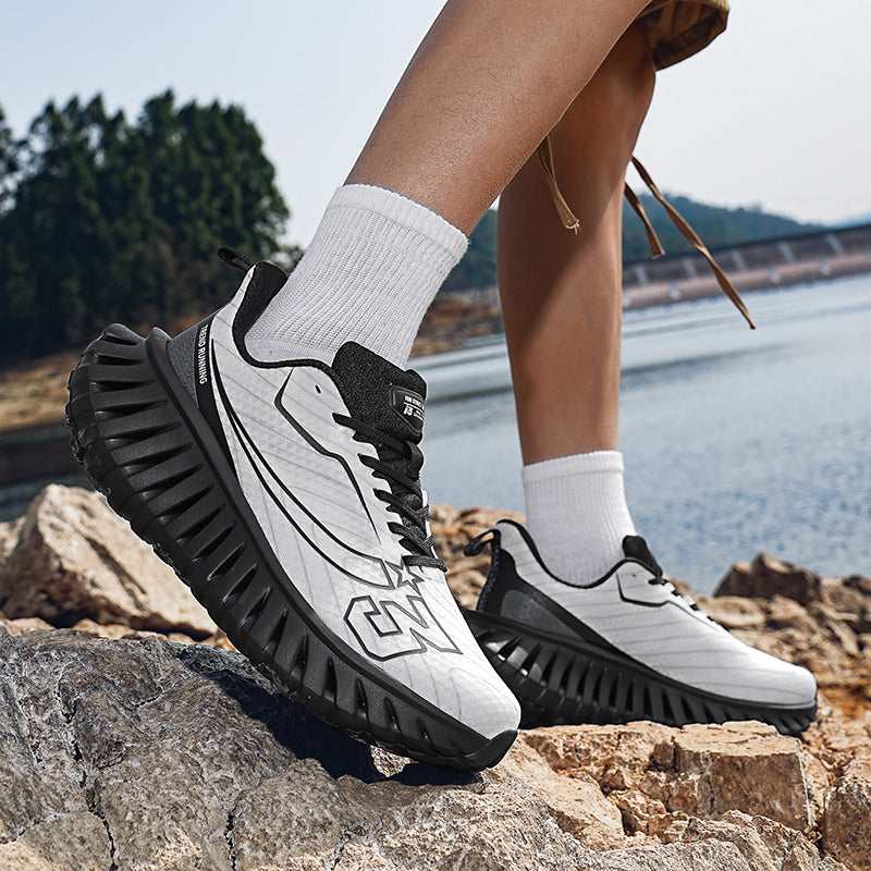 Carbon Plate Laufschuhe für Herren – Leicht &amp; Atmungsaktiv mit TPU-Zwischensohle | A396 