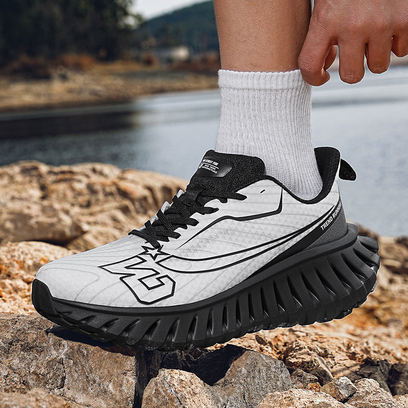 Carbon Plate Laufschuhe für Herren – Leicht &amp; Atmungsaktiv mit TPU-Zwischensohle | A396 